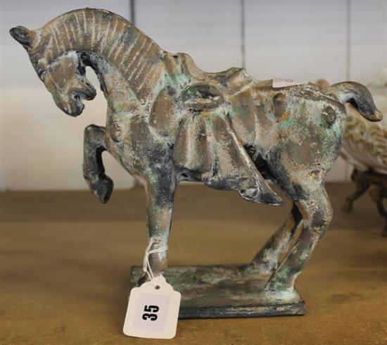 Bronze horse